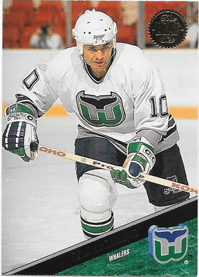 1993-94 LEAF #395 Brad McCrimmon Hartford Whalers