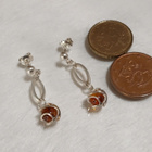 Design Hopea meripihka korvakorut Baltic Amber - pikkukuva 5
