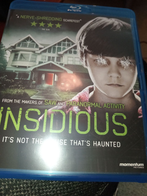 Blu ray Insidious Riivattu - Eng txt