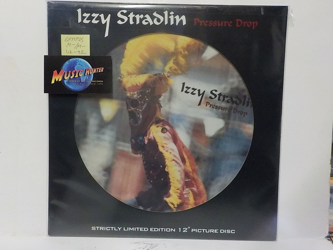 IZZY STRADLIN - PRESSURE DROP M-/M- UK 1982 KUVALEVY