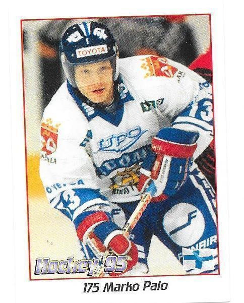 1995 Hockey VM #175 Marko Palo Suomi HPK ex- ÄSsät