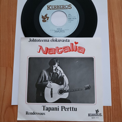 Tapani Perttu – Johtoteema Elokuvasta Natalia 7" ps 1979 uus