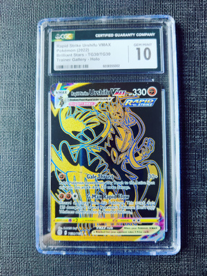 Rapid Strike Urshifu VMAX TG30/TG30 Brilliant Stars - CGC 10