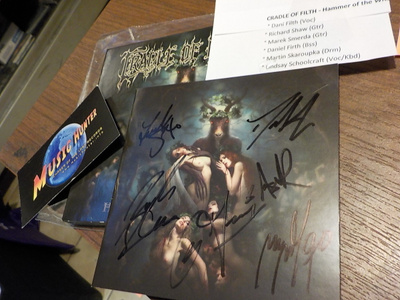 CRADLE OF FILTH - HAMMER OF THE WITCHES CD 6 X NIMMAREILLA