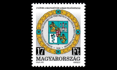 Unkari 4263 ** Magyaróvárin maatalousoppilaitos 175v (1993