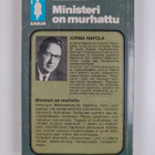 Jorma Napola : Ministeri on murhattu - pikkukuva 2