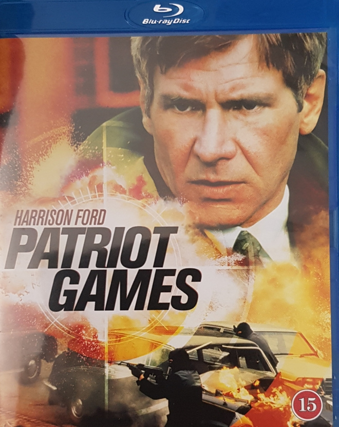 Näkymätön viholline / Patriot Games  -Blu-Ray