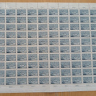 2.5.1942 Yleismerkkiarkki 100 mk sininen, LAPE 260. ** - pikkukuva 1