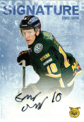 2016-17 Cardset EEMELI SUOMI Ilves Signature nimmari