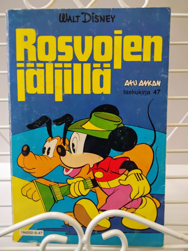 Aku Ankan taskukirja 47 Rosvojen jäljillä 1.p