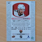 2021-22 Ovation Aleksander Barkov Red Standing Ovation /100 - pikkukuva 2