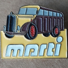 Marti vanha bussi pinssi - linja-auto - pikkukuva 1
