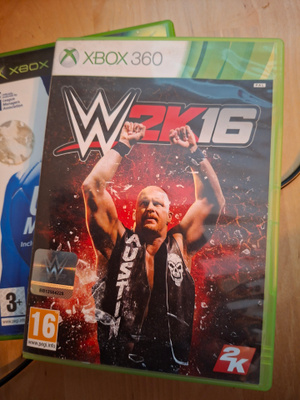 XBOX 360 WWE 2k16 + kotelo + ohjeet