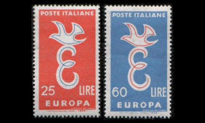 Italia 1016-7 ** Europa (1958)