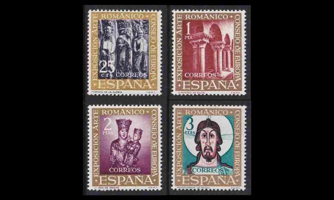 Espanja 1260-3 ** Romaaninen taide (1961)