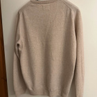 GANT beige/vaaleanruskea miesten lampaanvillaneule (XL) - pikkukuva 2