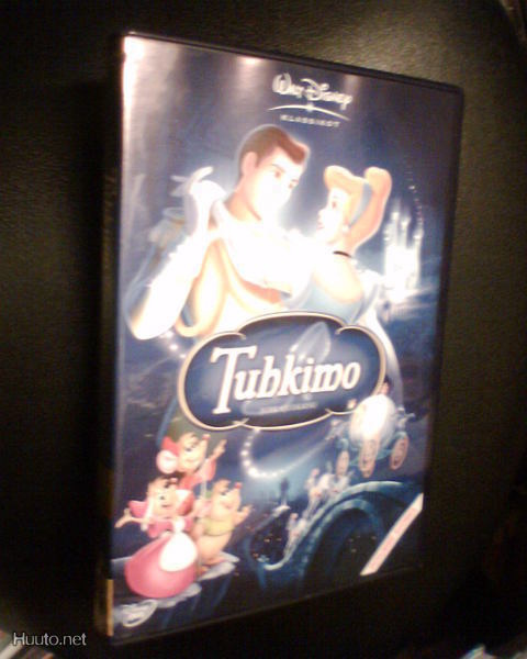 DVD TUHKIMO Juhlajulkaisu ( 12 Disney klassikko ) Sis.pk:t
