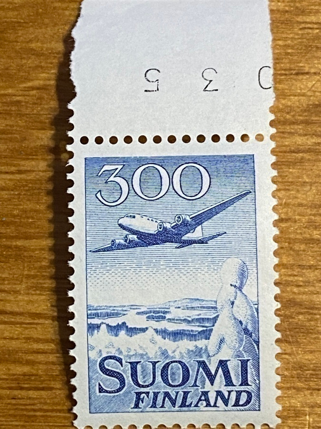 YLEISMERKKI LENTOKONE 300MK 1958**