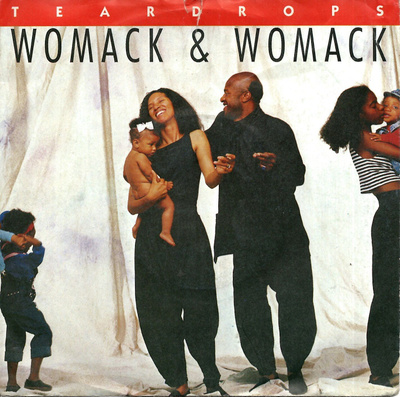 WOMACK & WOMACK: Teardrops / Conscious Of My Conscience 7"kk