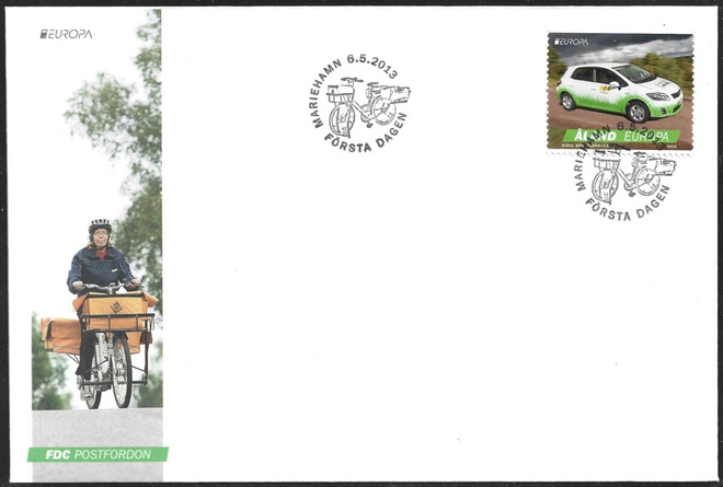 FDC Åland 2013  Postiautoja  LaPe ÅL 367