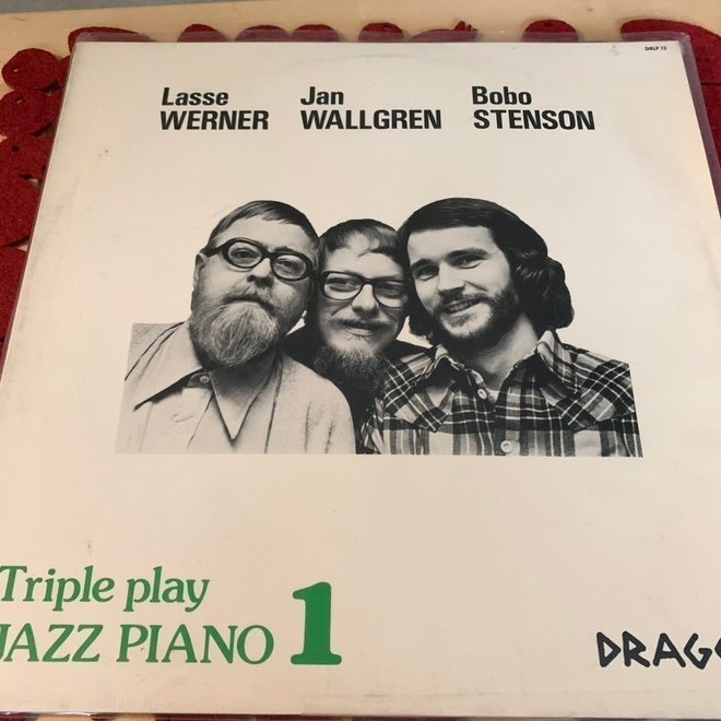 WERNER * WALLGREN * STENSON: Triple play Jazz Piano*SWE 1977
