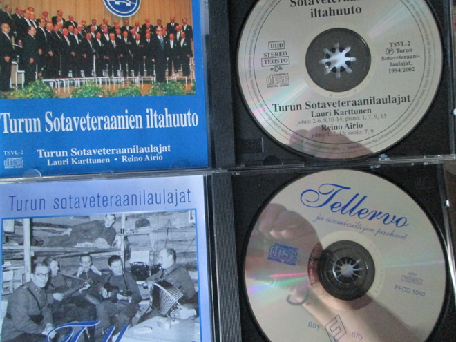Turun Sotaveteraanilaulajat: iltahuuto + Tellervo 2CD