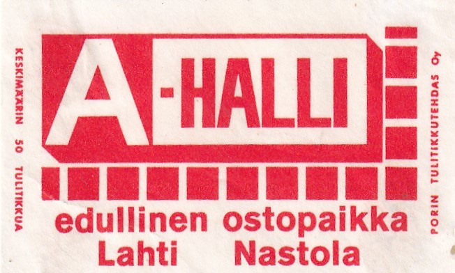 Lahti - Nastola. A - Halli   3/9