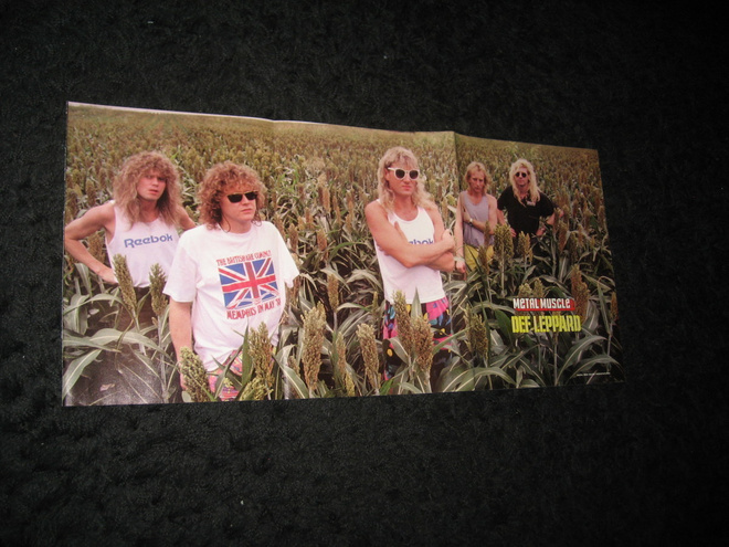 Def Leppard juliste ja Sebastian Bach juliste