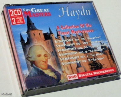 Joseph Haydn - Hienoimmat mestariteokset - 2 CD