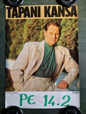 Tapani Kansa Keikkajuliste29. 57×42cm