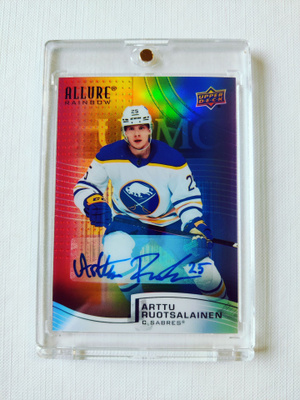 Arttu Ruotsalainen - 21-22 UD Allure Full Rainbow Auto