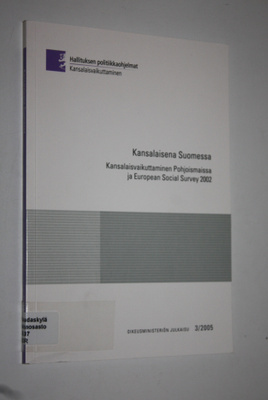 Sami Borg : Kansalaisena Suomessa : kansalaisvaikuttamine...
