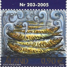 Ål 2005 Eurooppa-merkki 0,60 € välilöpari numero ** LaPe 252 - pikkukuva 1
