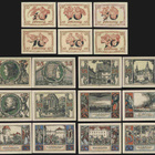 Saksa Notgeld 6 x 10, 6 x 25, 6 x 50 Pfg, Arnstadt 1921 - pikkukuva 1
