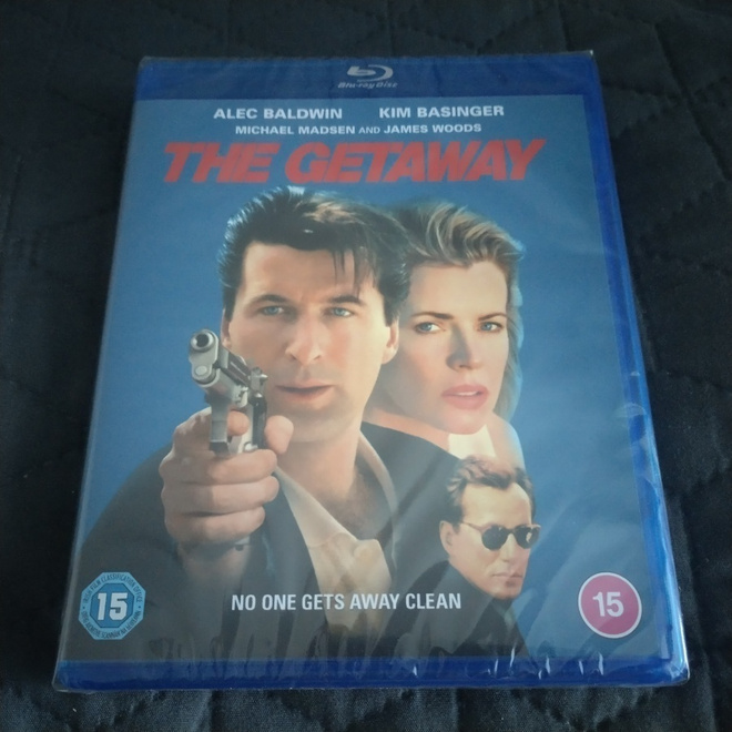 Pakotie - The Getaway Blu-ray **muoveissa**