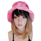 Pinkki Pörröinen Bucket Hat - pikkukuva 1
