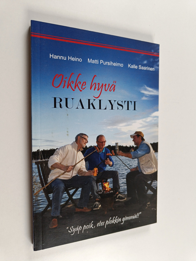 Hannu Heino : Oikke hyvä ruaklysti - "Syäp poik, etes plo...
