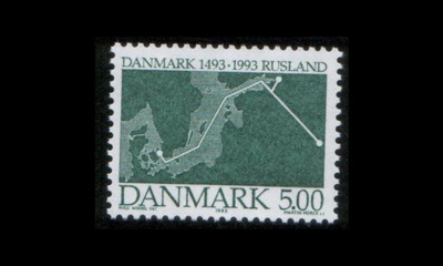 Tanska 1056 ** Diplomaattisuhteet Venäjän kanssa 500v (199