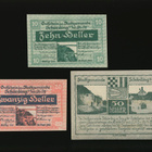 Itävalta Notgeld 10, 20, 50 Heller, Schärding 1920 - pikkukuva 2