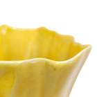 Royal Copenhagen keltainen vaasi/kulho, Kortzau 12 cm - pikkukuva 3
