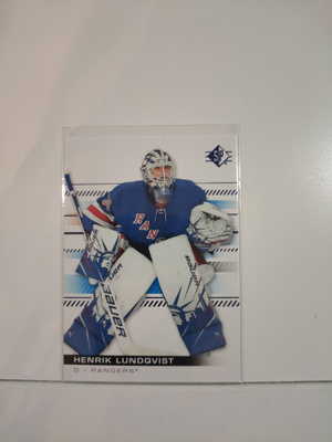 2019-20 SP - Blue #33 Henrik Lundqvist