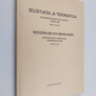 Selostuksia ja tiedonantoja Korkeimman oikeuden ratkaisui... - pikkukuva 1
