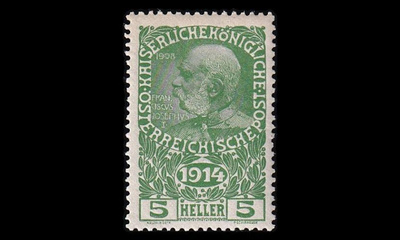 Itävalta 178 ** Sotaorpojen ja -leskien hyväksi 5 H (1914)
