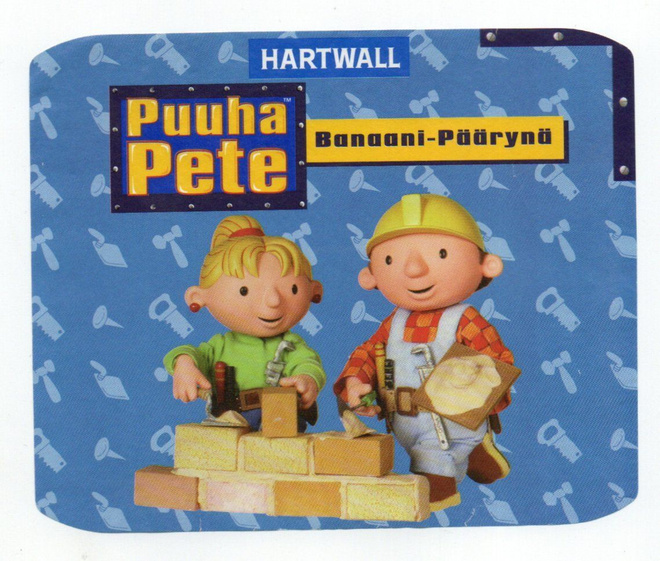 Hartwall Puuha Pete Banaani-Päärynä Virvoitusjuoma Etiketti