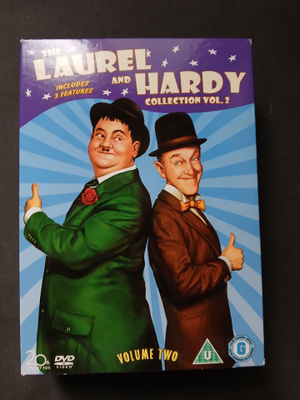 Ohukainen ja Paksukainen / Laurel & Hardy DVD-boksi Vol 2