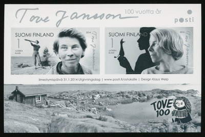 2014, Tove Jansson 100 vuotta, pienoisarkki BL82**