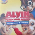 ALVIN JA PIKKUORAVAT SISÄLTÄÄ KAIKKI 4 ELOKUVAA BLU-RAY - pikkukuva 1