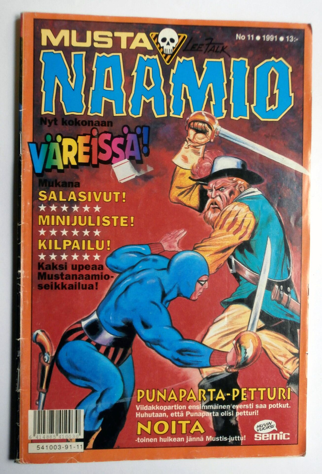 MUSTA NAAMIO  11 / 1991