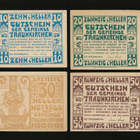 Itävalta Notgeld 10, 20, 30, 50 Heller, Traunkirchen 1920 - pikkukuva 2