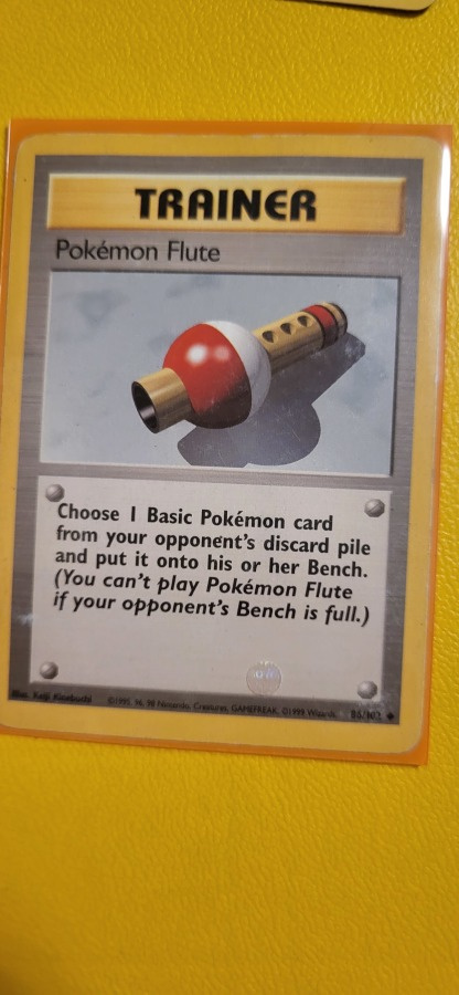 Trainer Pokémon Flute 86/102 Base Set (BS1) Uncommon card